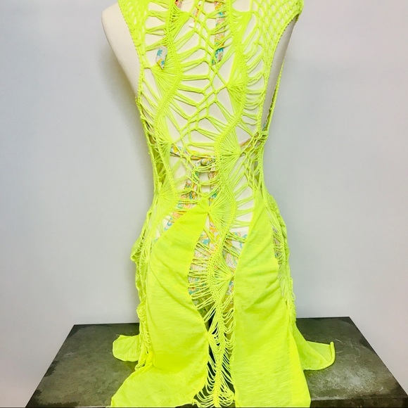 Yellow swim cover-up by Shoreline - Picture 2 of 2